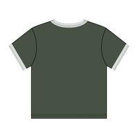 Lace Trim Baby Tee - The Collegiate Lineup