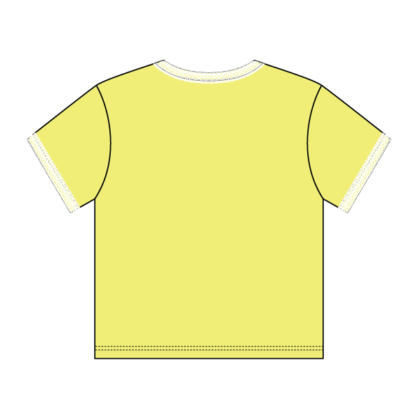 Lace Trim Baby Tee - The Collegiate Lineup