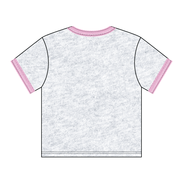 Lace Trim Baby Tee - The Collegiate Lineup