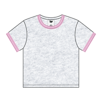 Lace Trim Baby Tee - The Collegiate Lineup