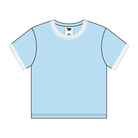 Lace Trim Baby Tee - The Collegiate Lineup