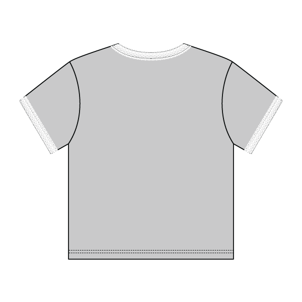 Lace Trim Baby Tee - The Collegiate Lineup