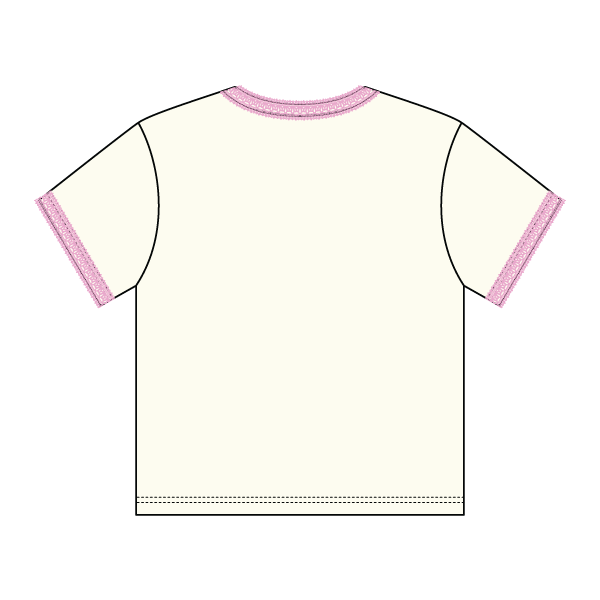 Lace Trim Baby Tee - The Collegiate Lineup