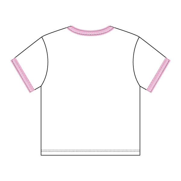 Lace Trim Baby Tee - The Collegiate Lineup