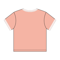 Lace Trim Baby Tee - The Collegiate Lineup
