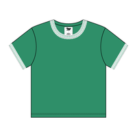 Lace Trim Baby Tee - The Collegiate Lineup