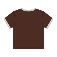 Lace Trim Baby Tee - The Collegiate Lineup