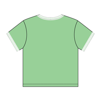 Lace Trim Baby Tee - The Collegiate Lineup