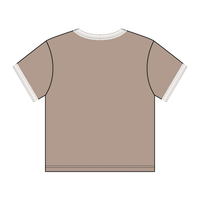 Lace Trim Baby Tee - The Collegiate Lineup