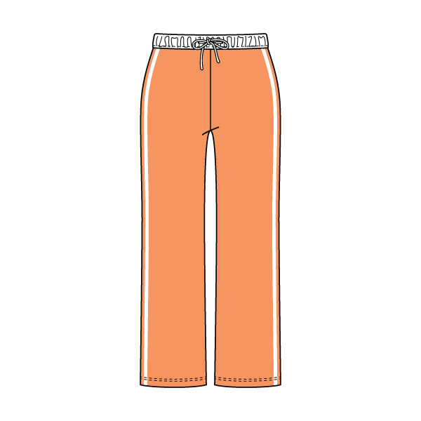 Women's Track Pant With Contrast Waistband