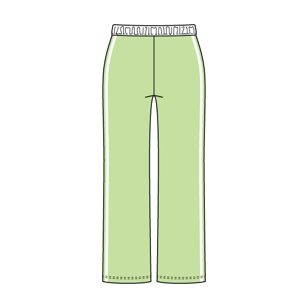 Women's Track Pant With Contrast Waistband