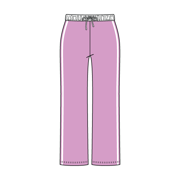 Women's Track Pant With Contrast Waistband