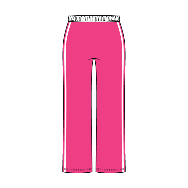 Women's Track Pant With Contrast Waistband