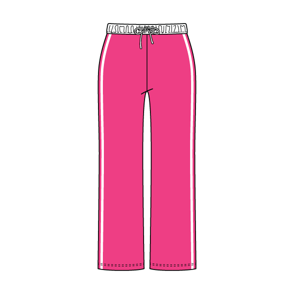 Women's Track Pant With Contrast Waistband