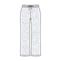 Women's Track Pant With Contrast Waistband