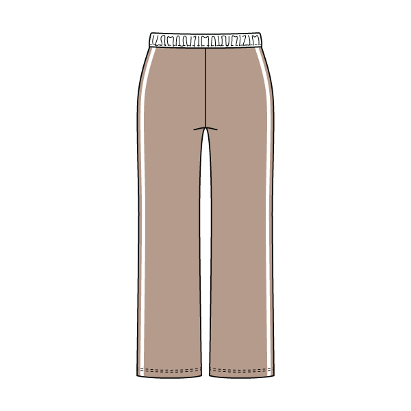 Women's Track Pant With Contrast Waistband