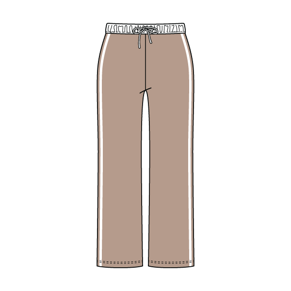 Women's Track Pant With Contrast Waistband