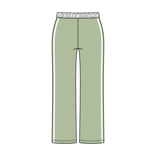 Women's Track Pant With Contrast Waistband