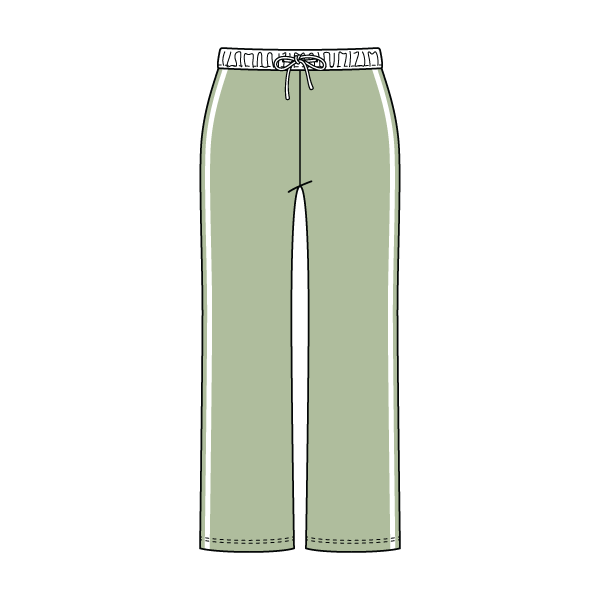 Women's Track Pant With Contrast Waistband
