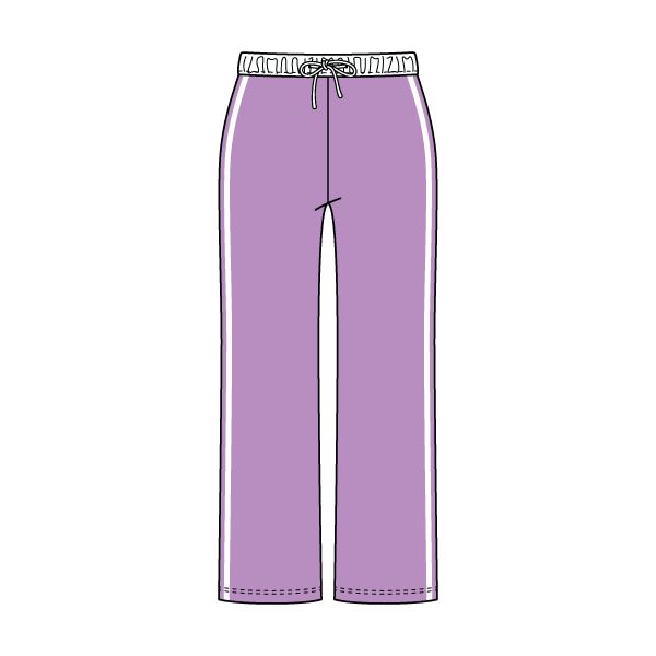 Women's Track Pant With Contrast Waistband