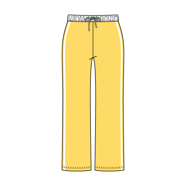 Women's Track Pant With Contrast Waistband