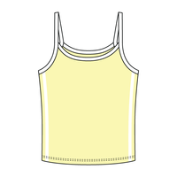 Ringer Tank with Spaghetti Straps