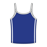 Ringer Tank with Spaghetti Straps