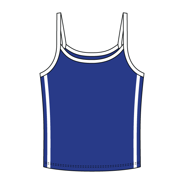 Ringer Tank with Spaghetti Straps