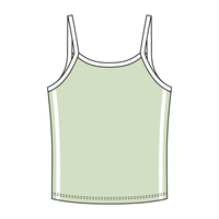 Ringer Tank with Spaghetti Straps