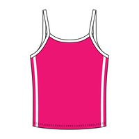 Ringer Tank with Spaghetti Straps