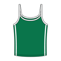 Ringer Tank with Spaghetti Straps