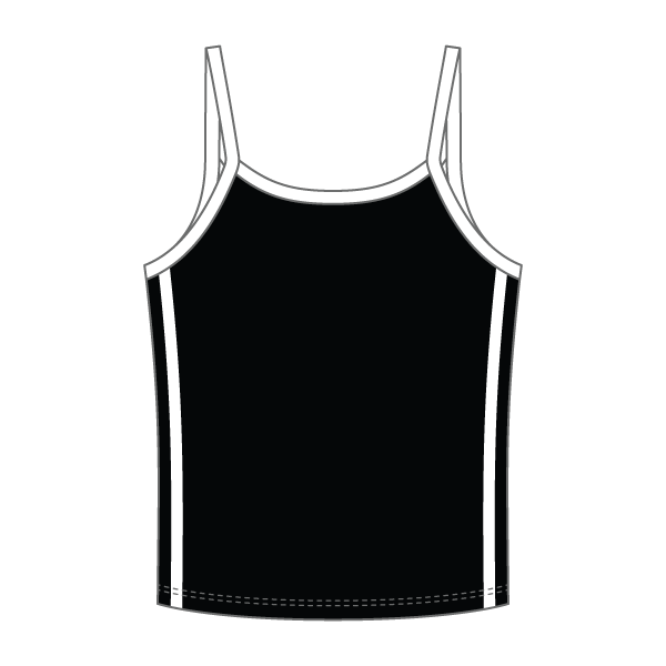 Ringer Tank with Spaghetti Straps