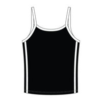 Ringer Tank with Spaghetti Straps