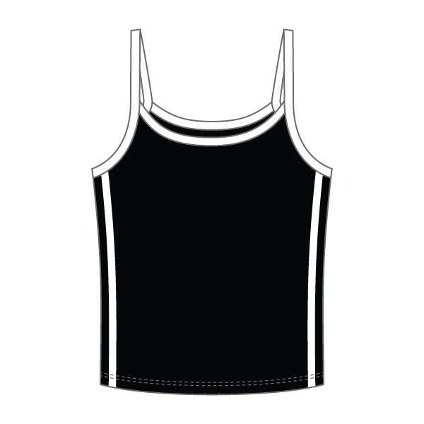 Ringer Tank with Spaghetti Straps