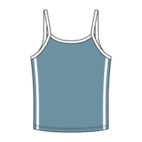 Ringer Tank with Spaghetti Straps