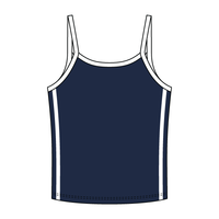 Ringer Tank with Spaghetti Straps