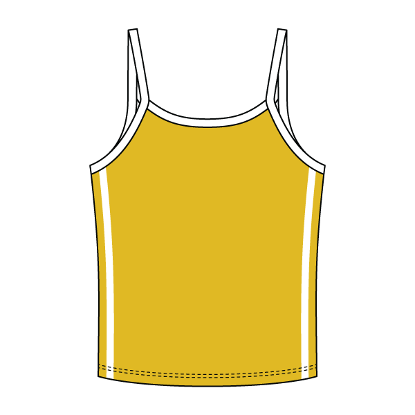 Ringer Tank with Spaghetti Straps