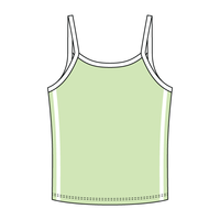 Ringer Tank with Spaghetti Straps