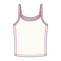 Ringer Tank with Spaghetti Straps