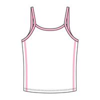 Ringer Tank with Spaghetti Straps
