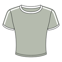 Ringer Tee with Shoulder Stripes - The Collegiate Lineup
