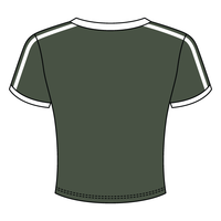 Ringer Tee with Shoulder Stripes - The Collegiate Lineup