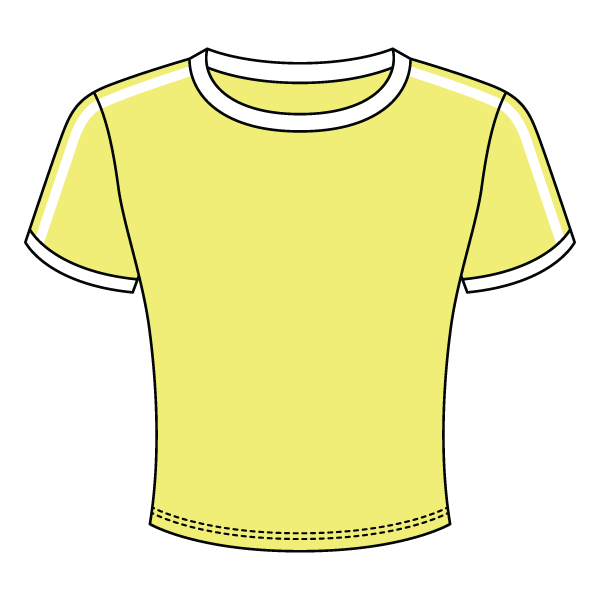 Ringer Tee with Shoulder Stripes - The Collegiate Lineup