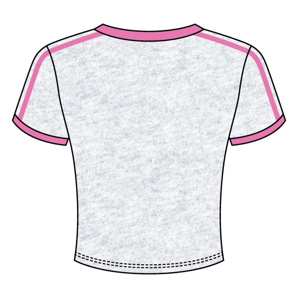 Ringer Tee with Shoulder Stripes - The Collegiate Lineup