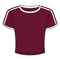 Ringer Tee with Shoulder Stripes - The Collegiate Lineup