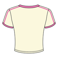 Ringer Tee with Shoulder Stripes - The Collegiate Lineup