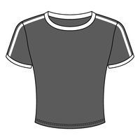 Ringer Tee with Shoulder Stripes - The Collegiate Lineup