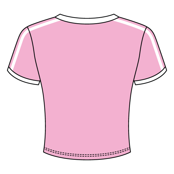 Ringer Tee with Shoulder Stripes - The Collegiate Lineup