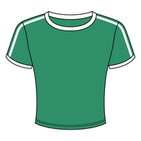 Ringer Tee with Shoulder Stripes - The Collegiate Lineup