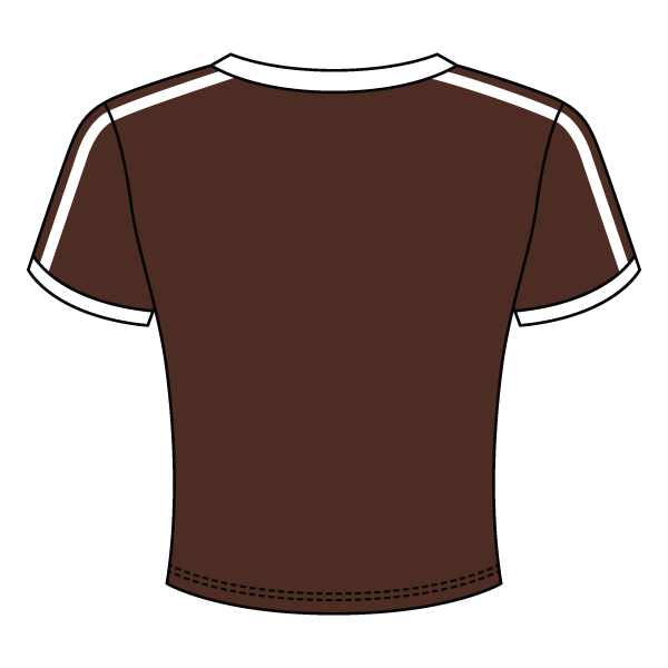 Ringer Tee with Shoulder Stripes - The Collegiate Lineup